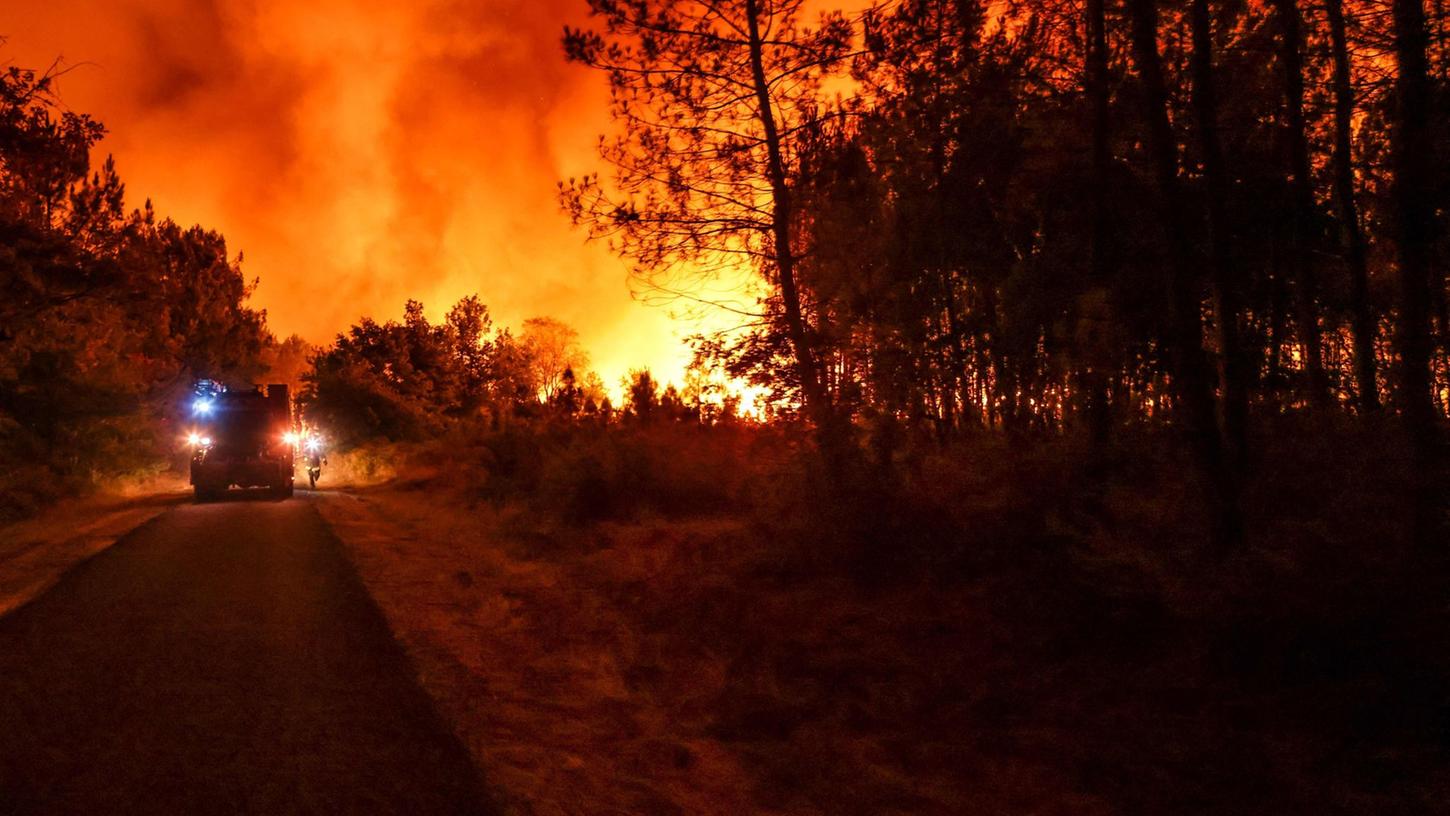 Europäische Hilfe für Frankreich im Kampf gegen Waldbrände