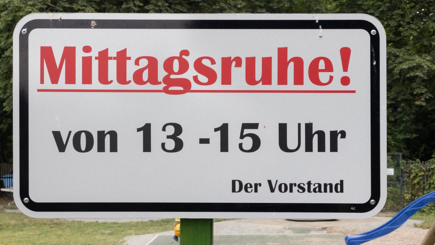 Siesta gibt es auch in Deutschland - die Mittagsruhe.