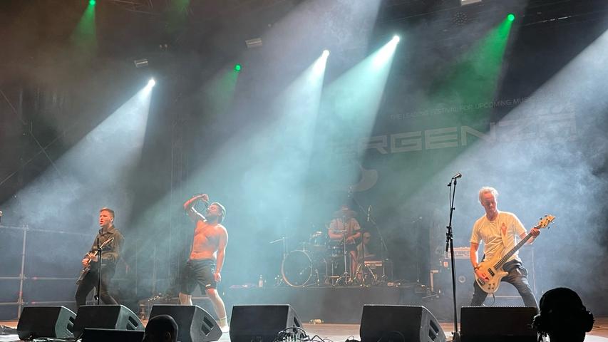 Beim Band-Contest Emergenza zeigten die Finnen von Chapter Two, wie man die Bühne rockt.