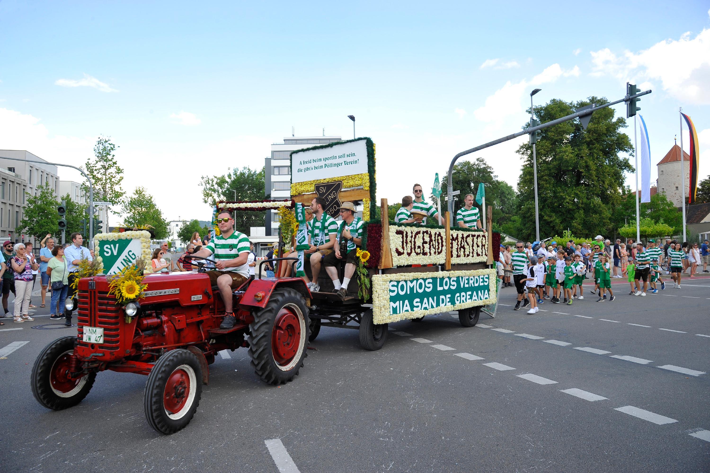 Die grünen Pöllinger kommen.