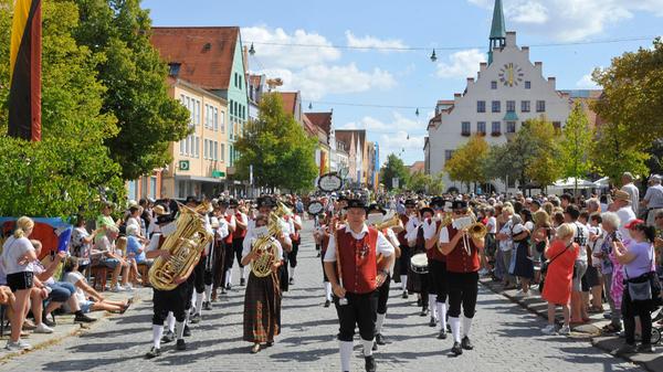 Juravolksfest 2022 in Neumarkt- Festzug