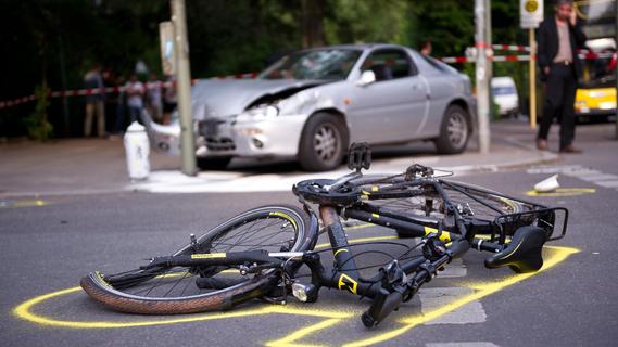 Unfälle in Erlangen: Radfahrer sind oft selbst schuld, wenn es kracht