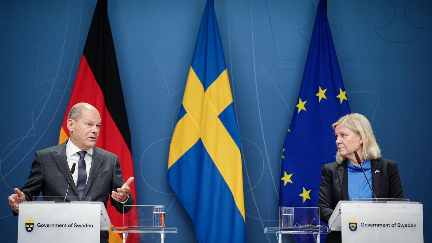 Schweden und Finnland: Scholz erwartet bald Nato-Beitritt