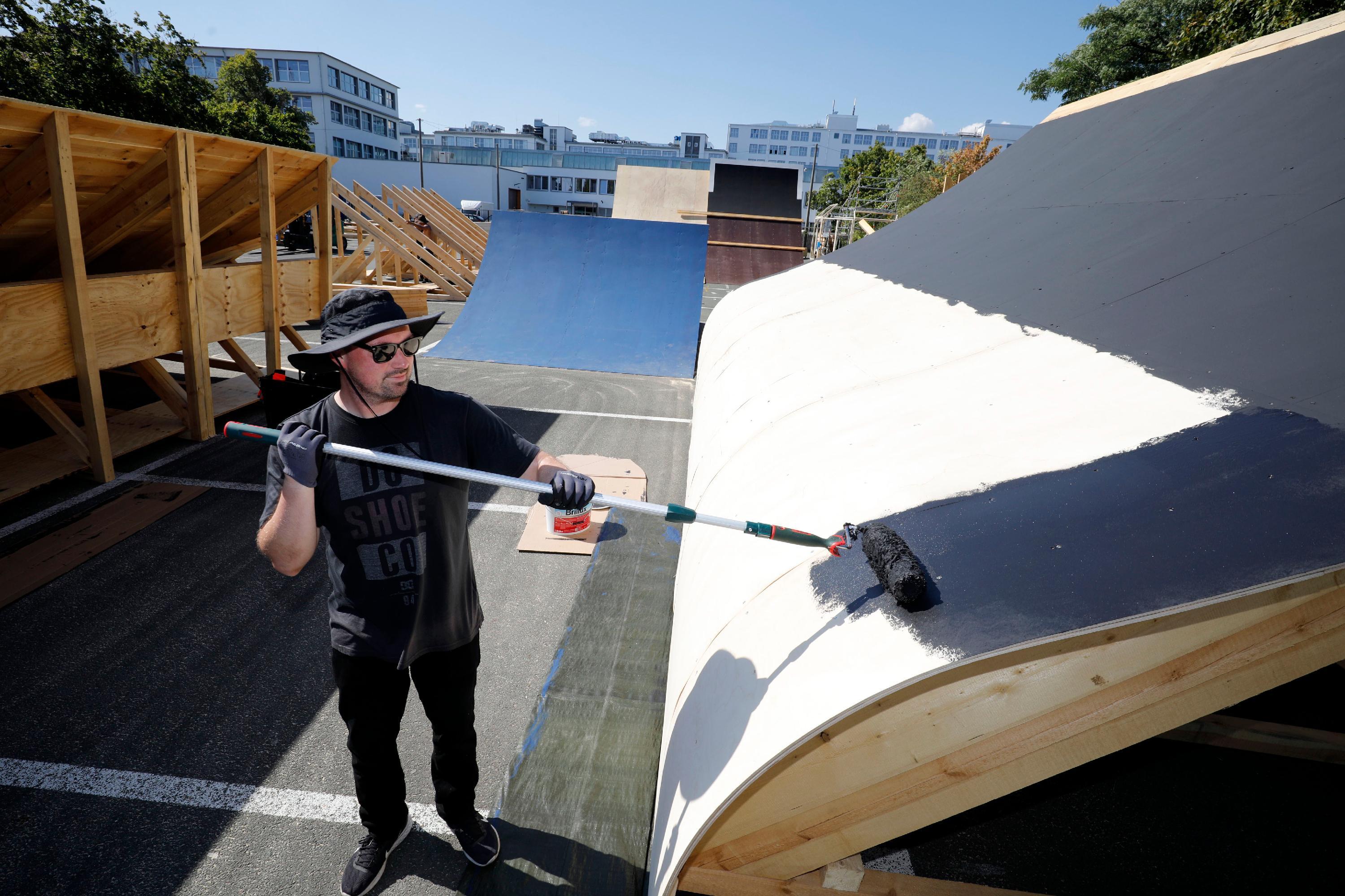 Rampenbau für District Ride