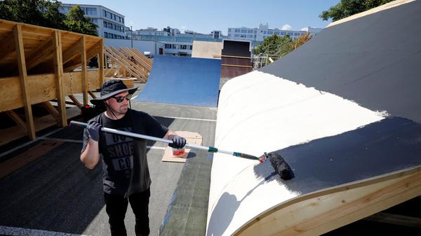 Rampenbau für District Ride