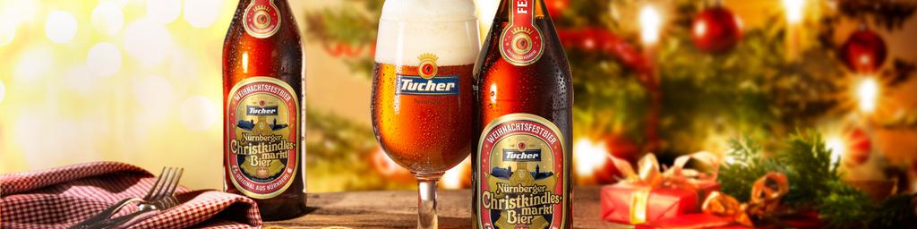 Eines wie keines: Original Nürnberger Christkindlesmarkt Bier von Tucher Eines wie keines: Original Nürnberger Christkindlesmarkt Bier von Tucher