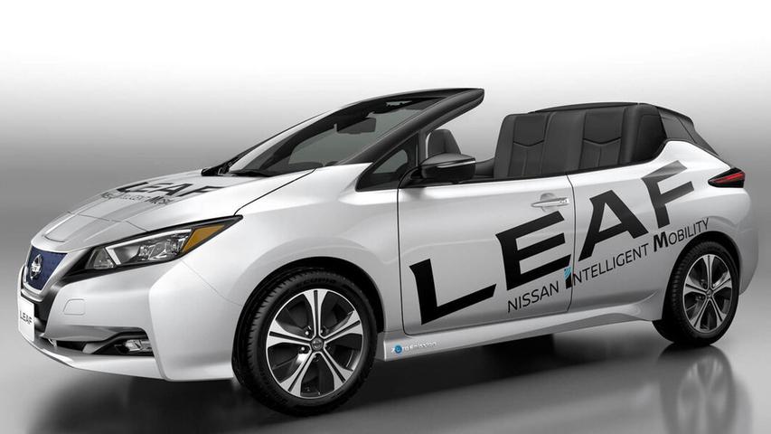 Anlässlich des Absatzjubiläums von 100.000 in Japan verkauften Leaf-Modellen zeigte Nissan im Jahr 2018 das Leaf Open Car. Es blieb allerdings ein Einzelstück.