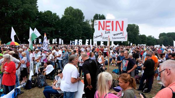 Demo der Coronaleugner