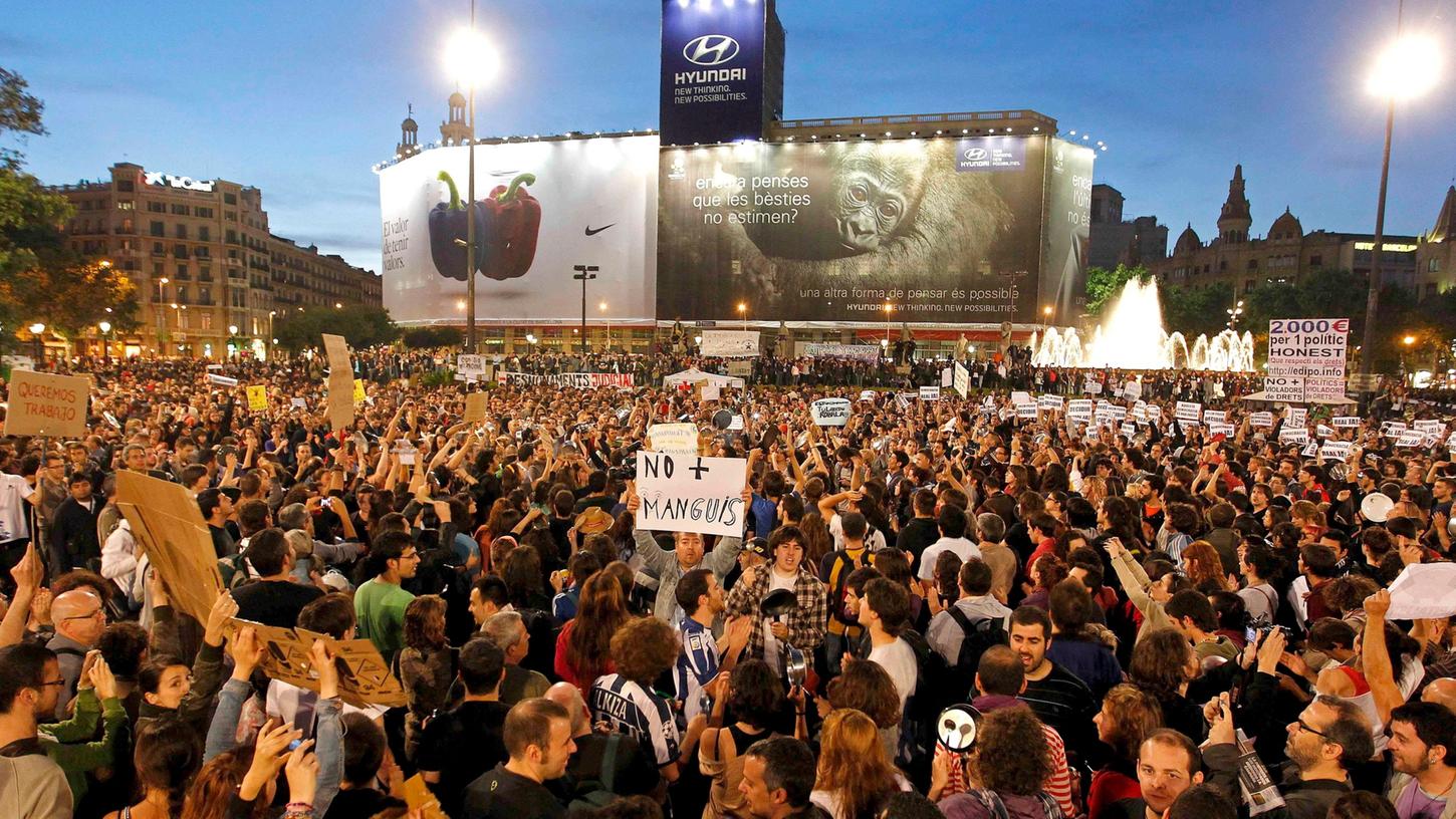 Wahlbehörde verbietet Proteste in Spanien 