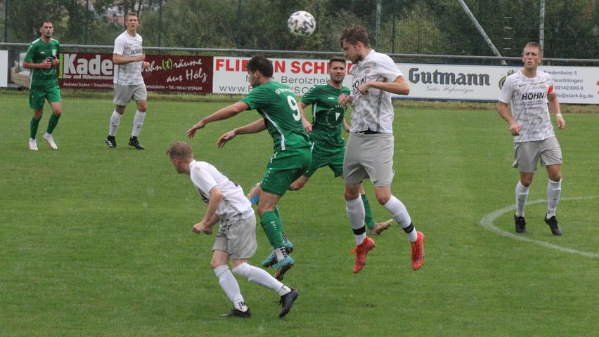 Der SV Wettelsheim erkämpfte sich ein 1:1 gegen Topteam FC Wendelstein