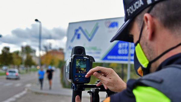 Geschwindigkeitskontrolle Spanien