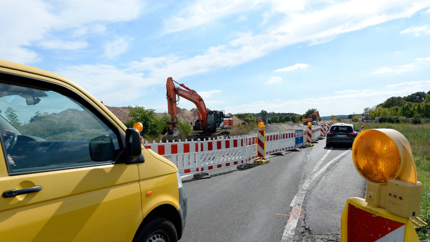 Auto- und Fahrradfahrer müssen sich ab dem 30. August auf Verkehrsbehinderungen und Umleitungen bei Kersbach einstellen.