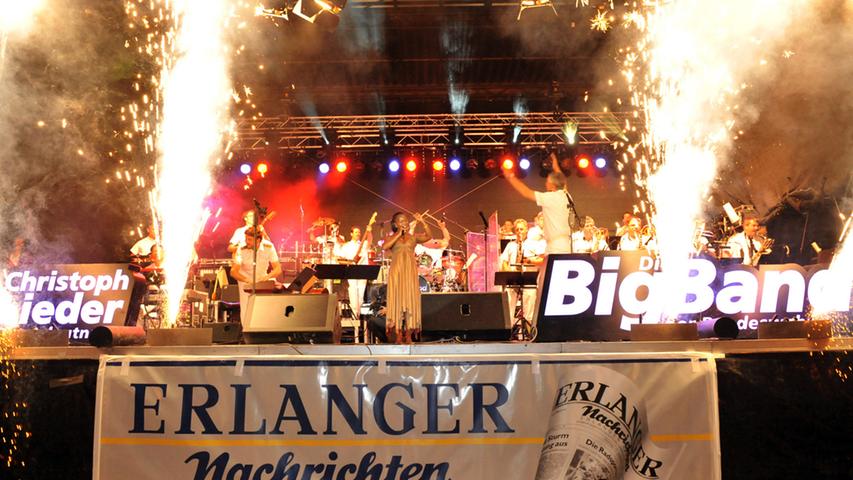 Bigband der Bundeswehr spielte wieder für Erlangen