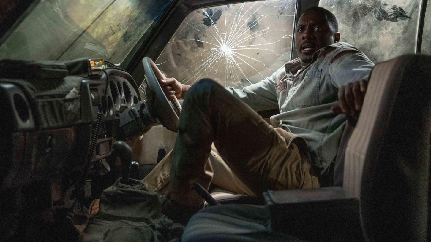 Hier ist sichtlich Gefahr im Verzug: Hollywoodstar Idris Elba als Nate.