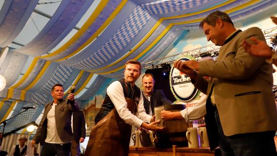 Nürnberger Volksfest ist eröffnet - das kostet die Maß Bier in diesem Jahr
