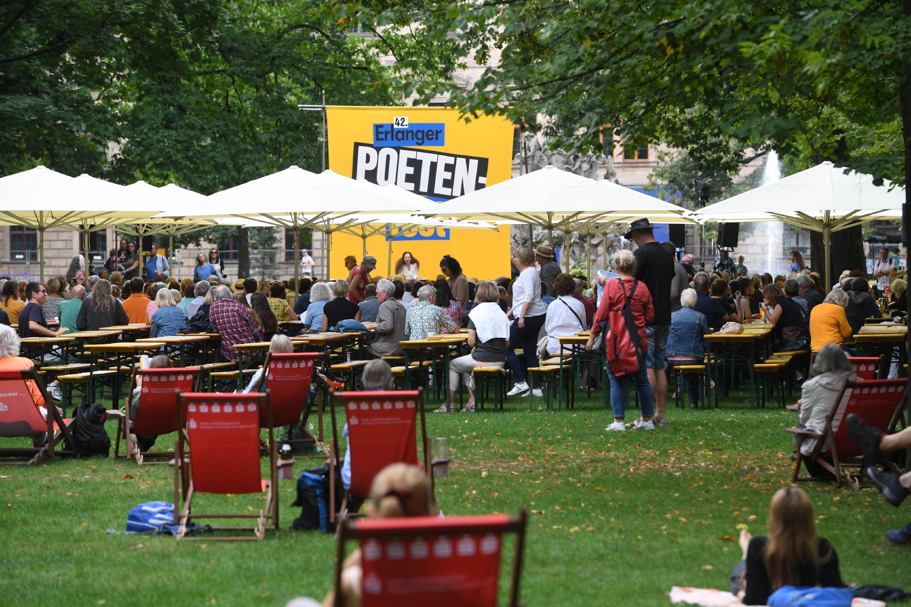 12 000 Besucher feierten wieder das Erlanger Poetenfest