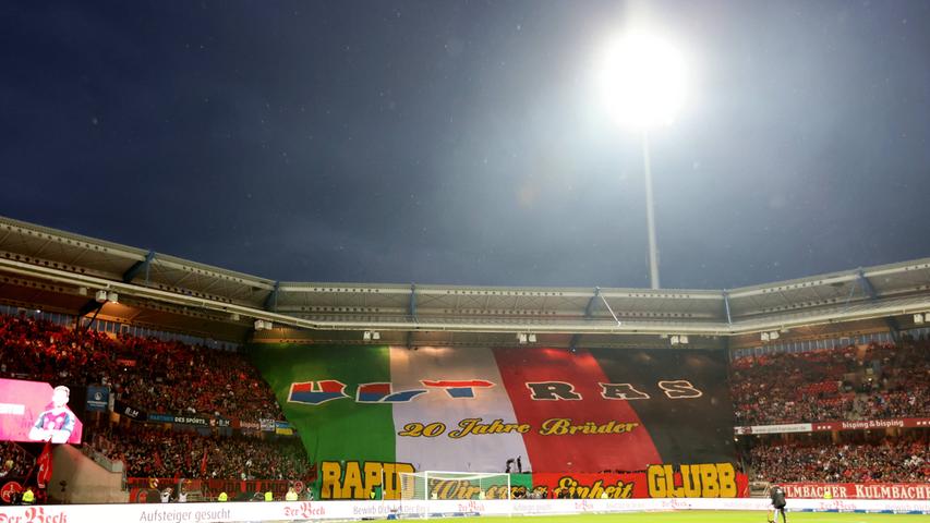 20 Jahre Fanfreundschaft: So feierten die Anhänger vom FCN und Rapid Wien das Jubiläum