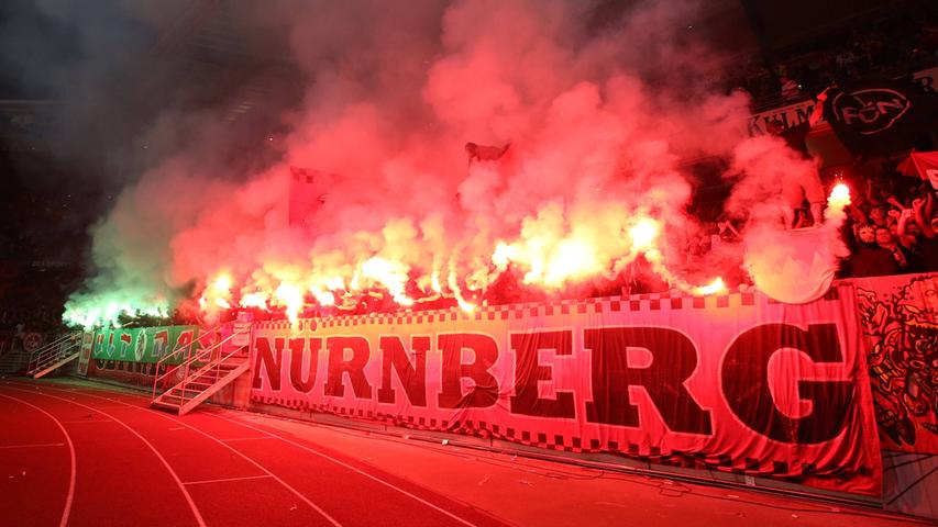 20 Jahre Fanfreundschaft: So feierten die Anhänger vom FCN und Rapid Wien das Jubiläum