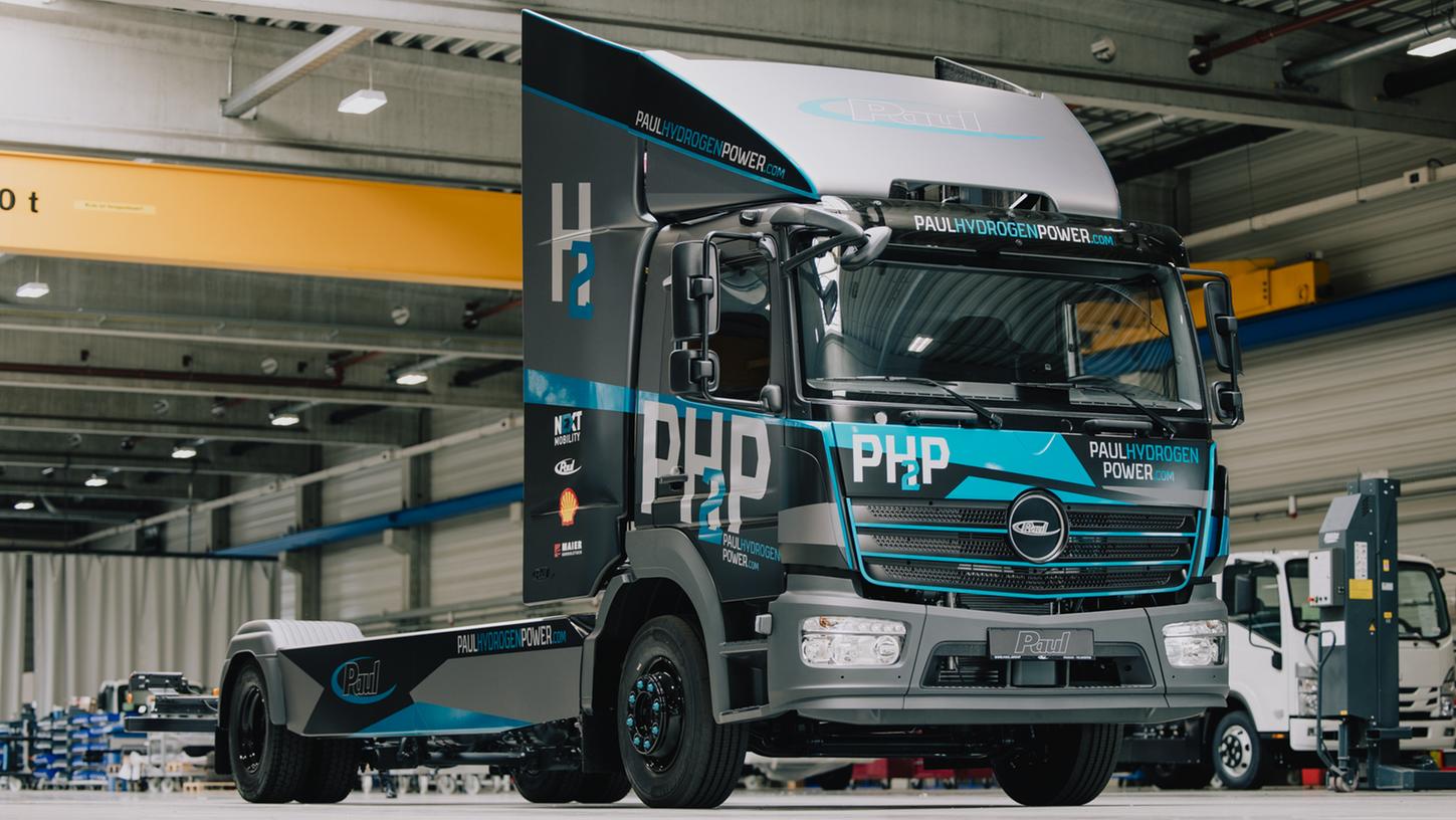 Wasserstoff-Laster PH2P: Dieser Öko-Truck kommt aus Vilshofen
