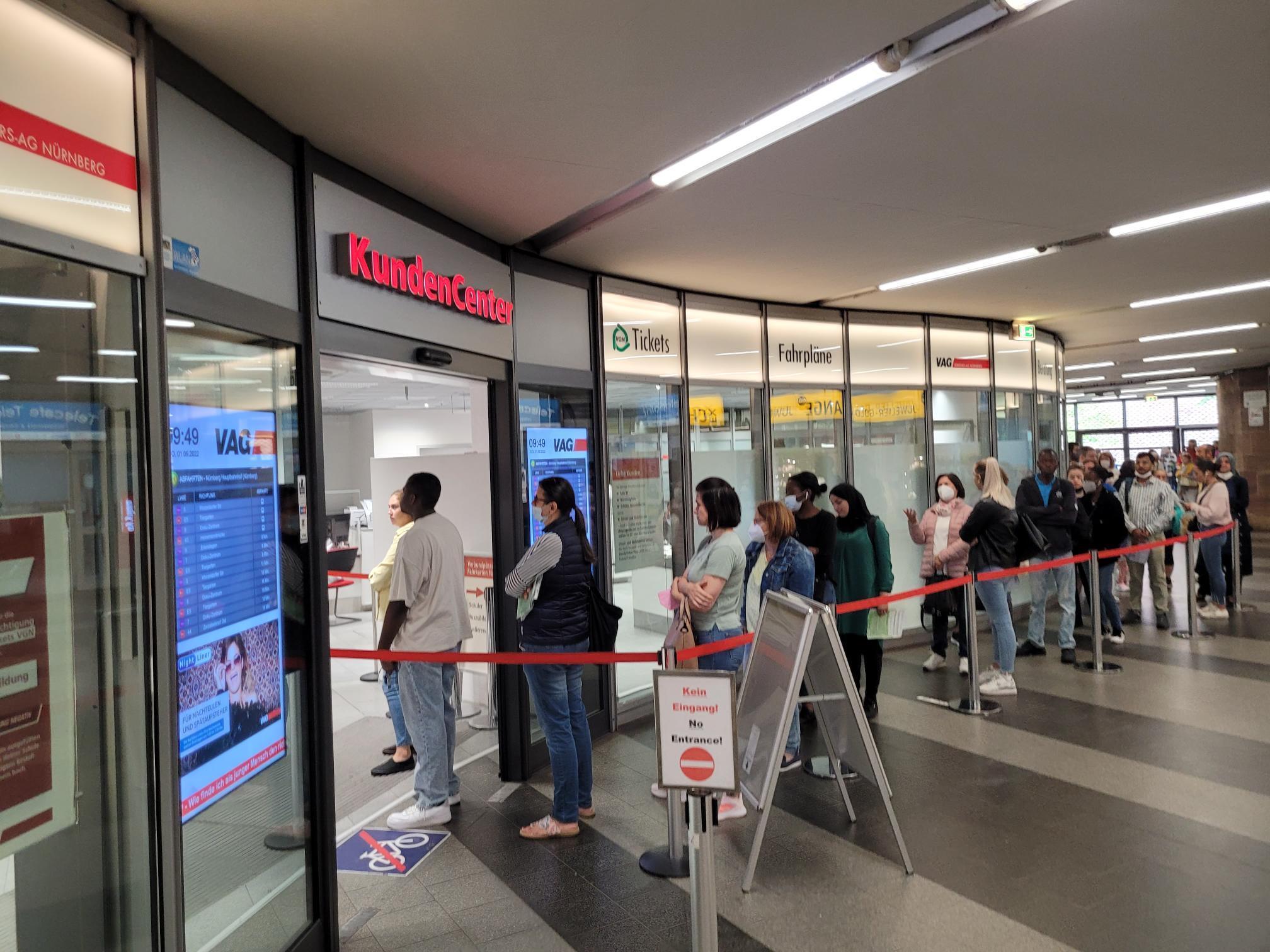Nach dem 9EuroTicket Großer Andrang beim VAGKundencenter im