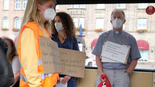 Treffpunkt Straßenbahnhaltestelle am Hauptbahnhof