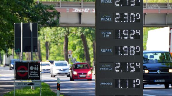 Nach dem Ende des Tankrabatts - Potsdam