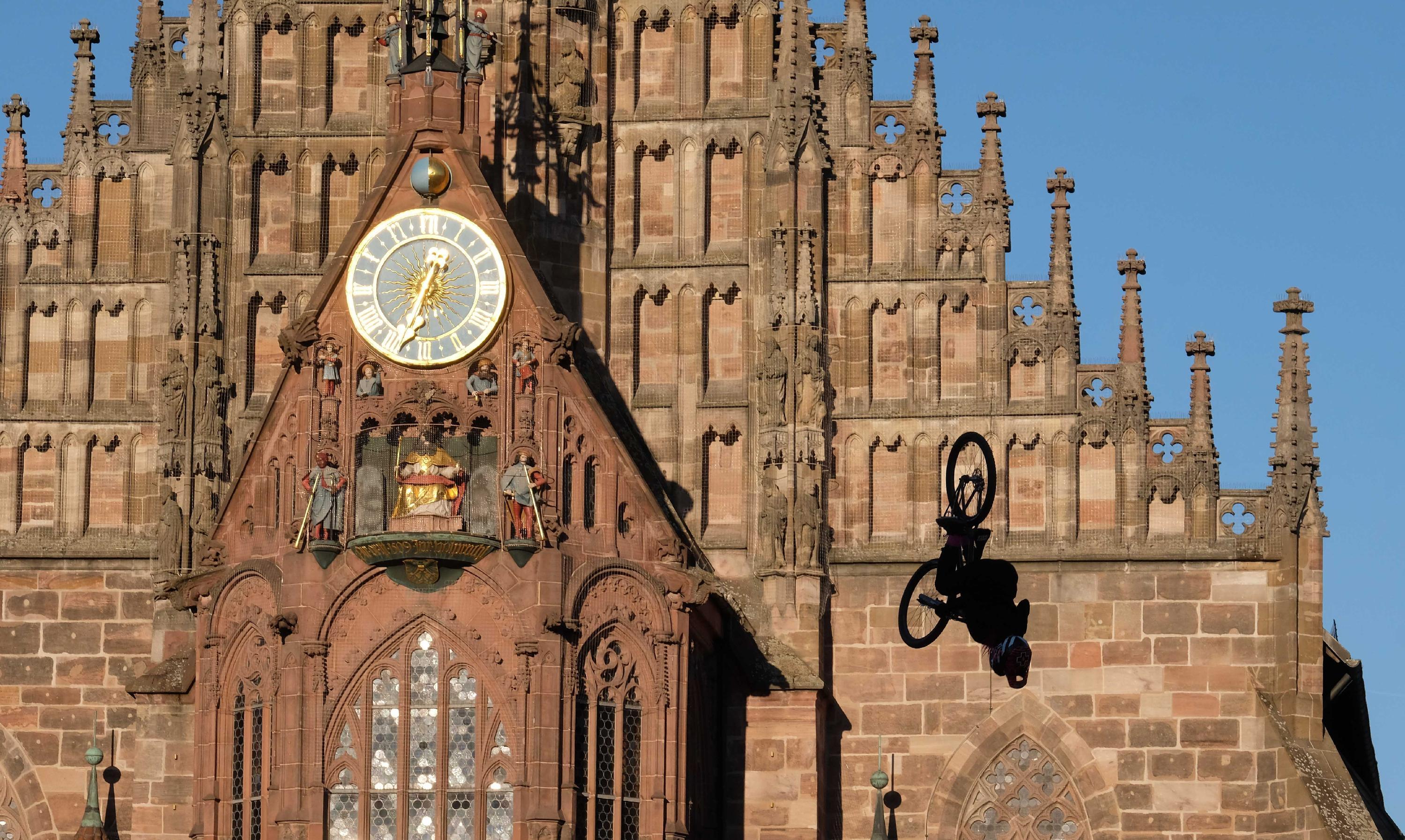 ... und landeten sicher und gekonnt am Boden.