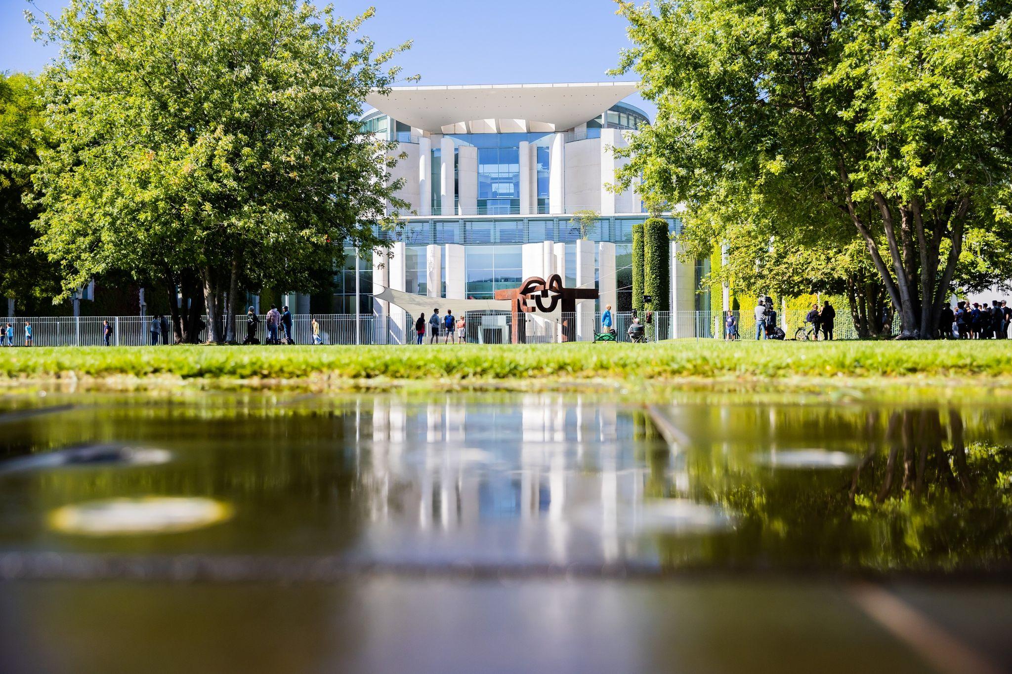 Trotz Energiekrise Bundeskanzleramt leuchtet die ganze Nacht