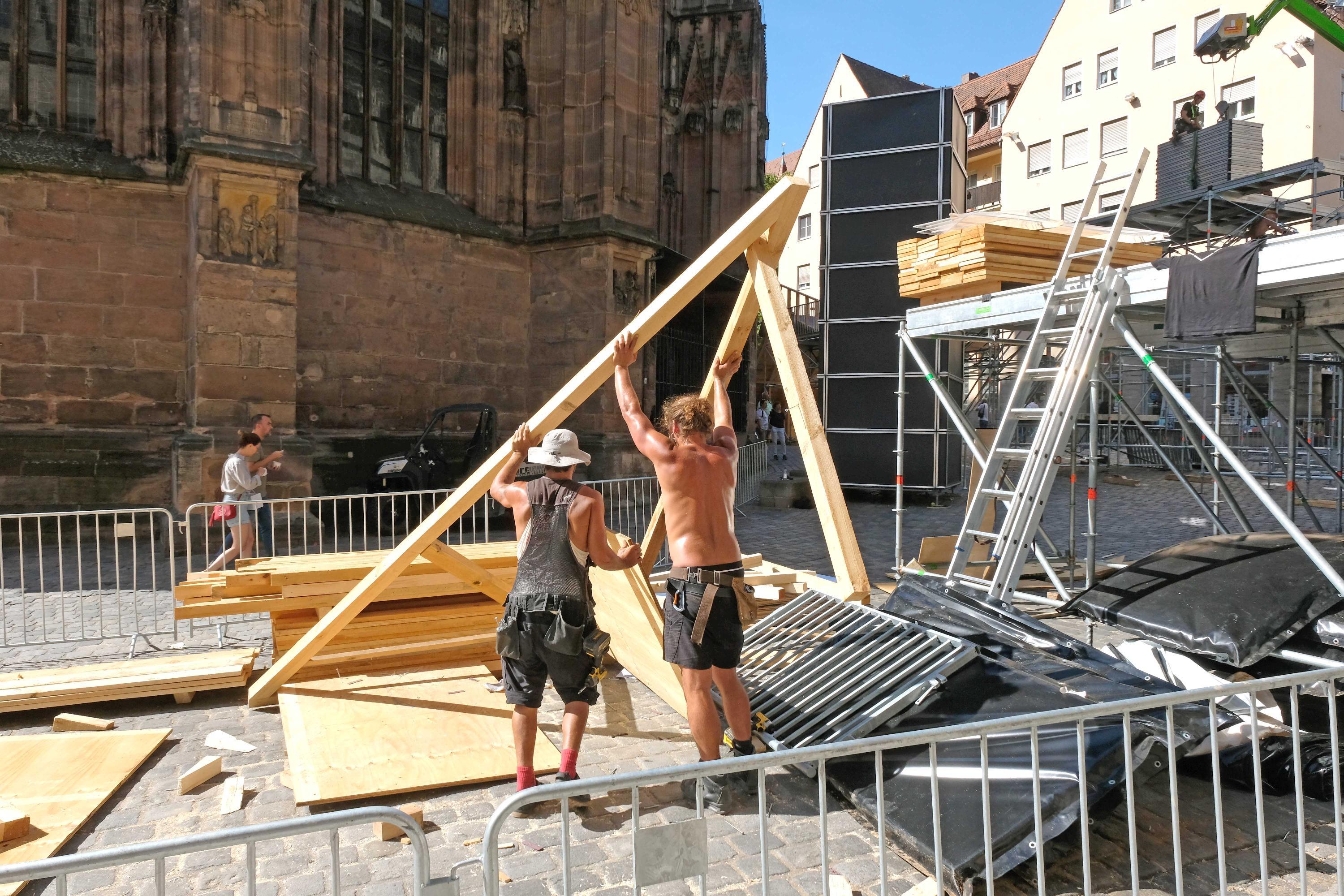 Aufgabe der Arbeiter ist es, den Streckenbereich so zu hinterlassen, wie sie ihn vorgefunden haben.