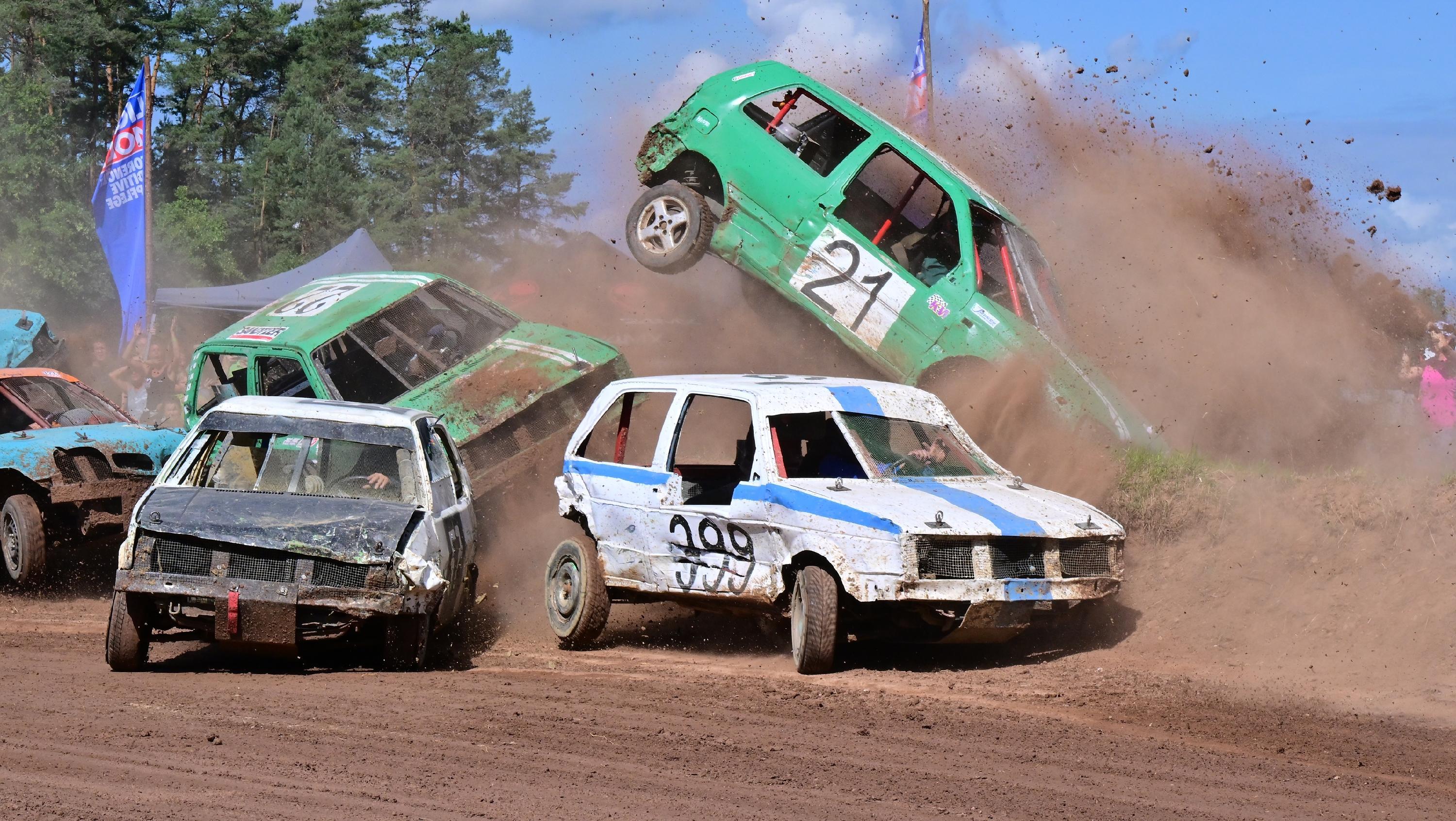 Vierter Wertungslauf: So lief das Stock-Car-Rennen in Weinmannshof