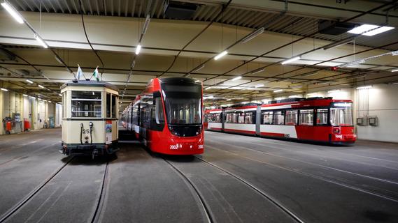 Nürnberg bekommt neue Straßenbahnen: Hier werden sie gewartet