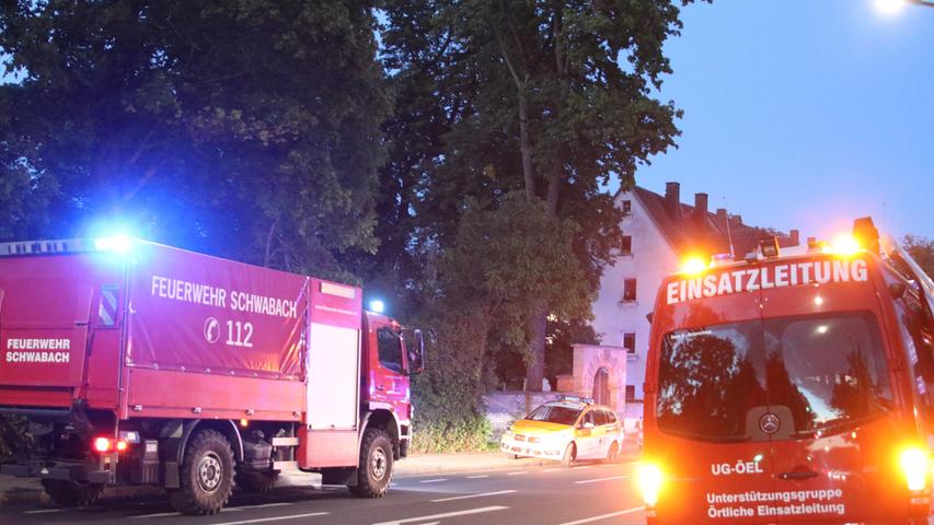 Brand in Sozialunterkunft in Schwabach: Drei Verletzte - Verdacht auf Brandstiftung