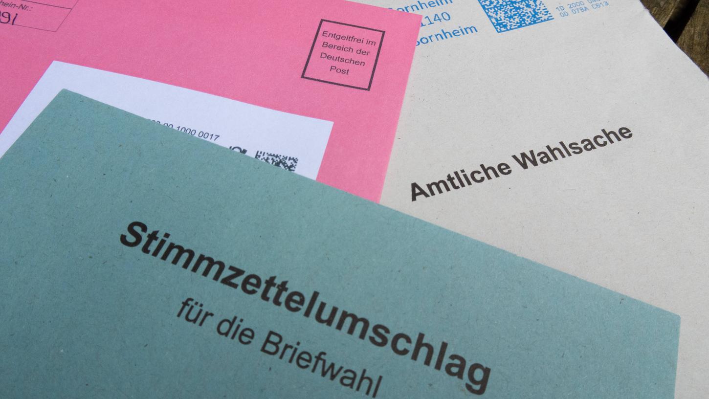 Auch für die Bürgermeisterwahl in Georgensgmünd können Wahlberechtigte Briefwahlunterlagen beantragen (Symbolbild).
