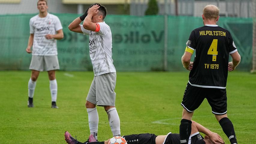 Foto: Salvatore Giurdanella   Fußball Bezirksliga Wendelstein gegen Hilpoltstein   