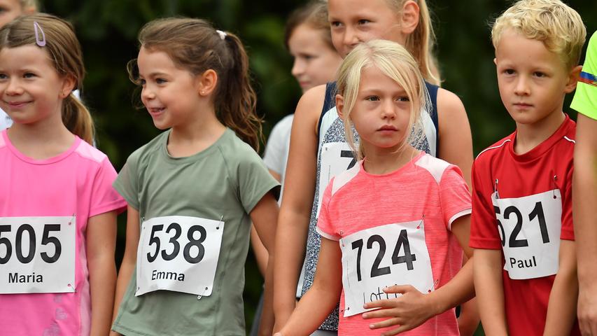Viele Kinder und schnelle Läufer beim Herzorun
