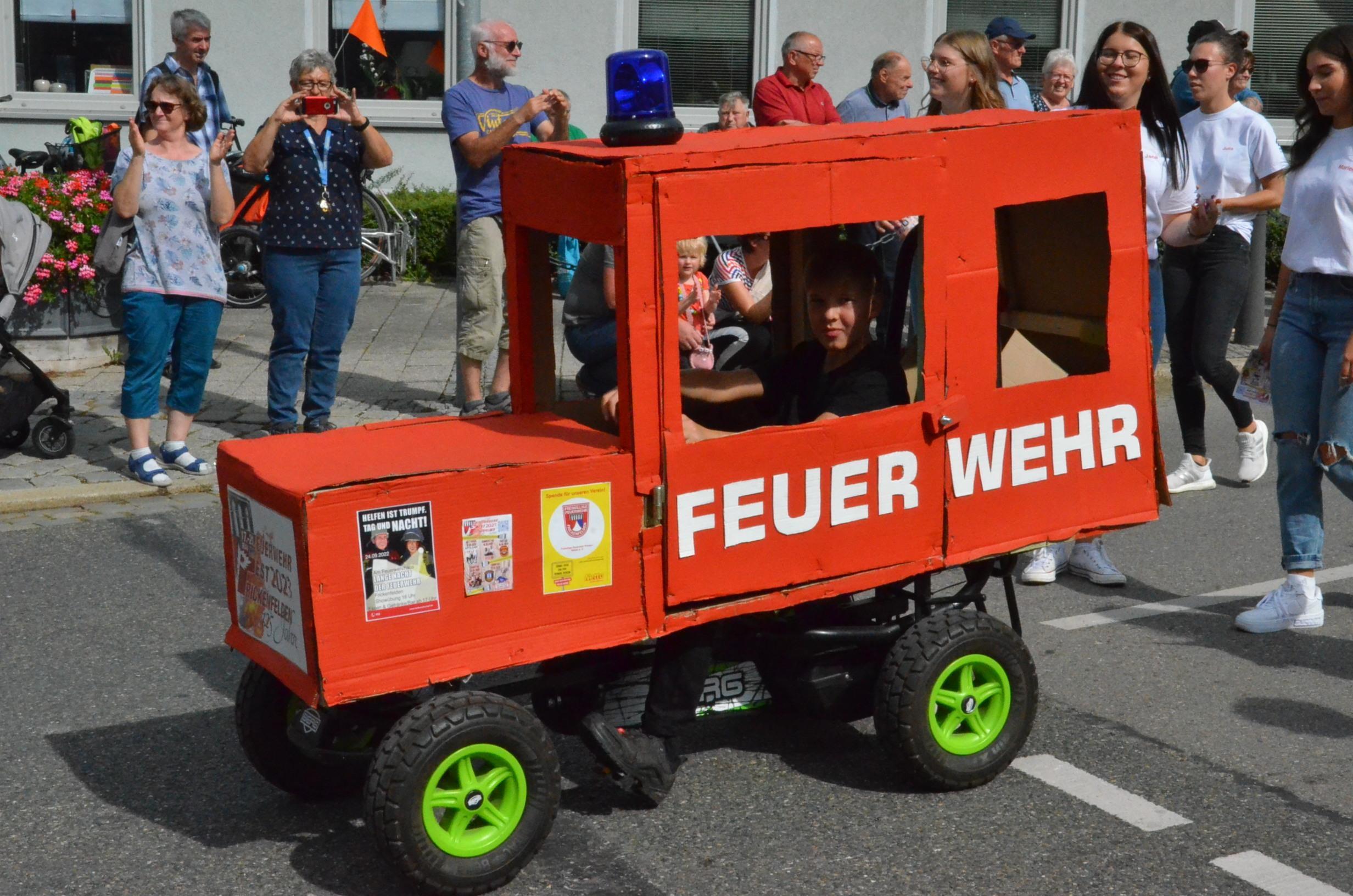 Die Gruppen Feuerwehr.