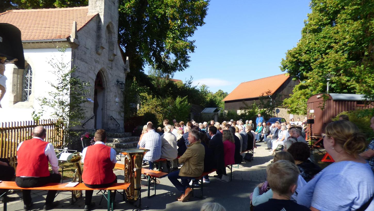 Festgottesdienst zur 900-Jahrfeier von Heroldsberg bei Waischenfeld.