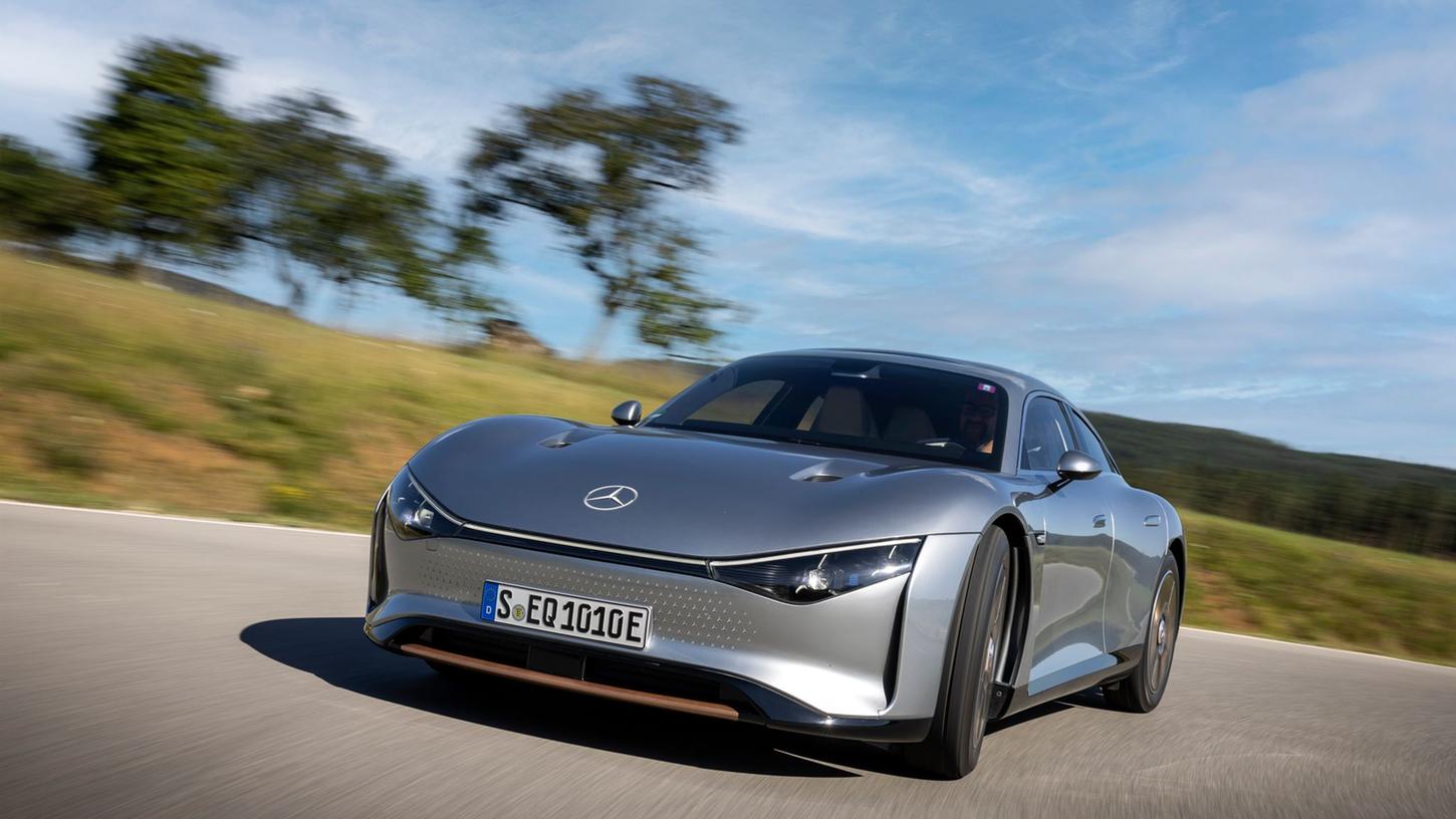 Batterie, Design, Antrieb: Beim Mercedes Vision EQXX ist alles auf Effizienz getrimmt.