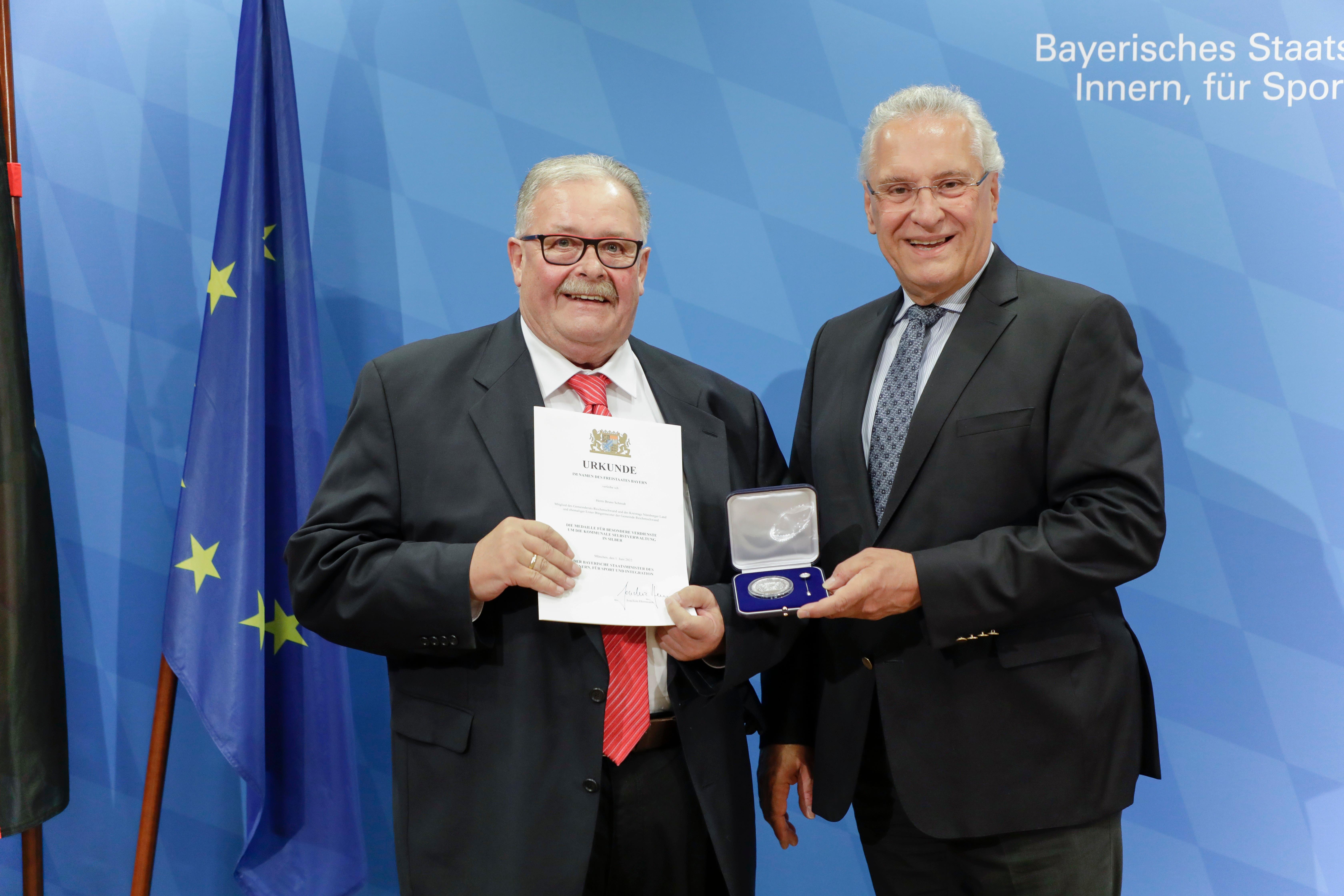 Bruno Schmidt ein Urgestein der Kommunalpolitik