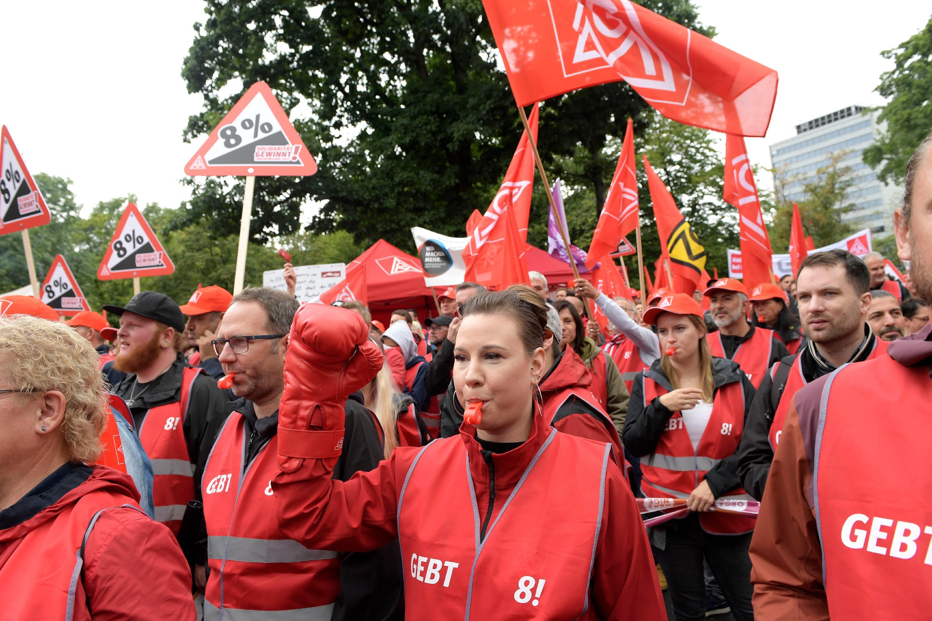 IG Metall  - Kundgebung  Nürnberg