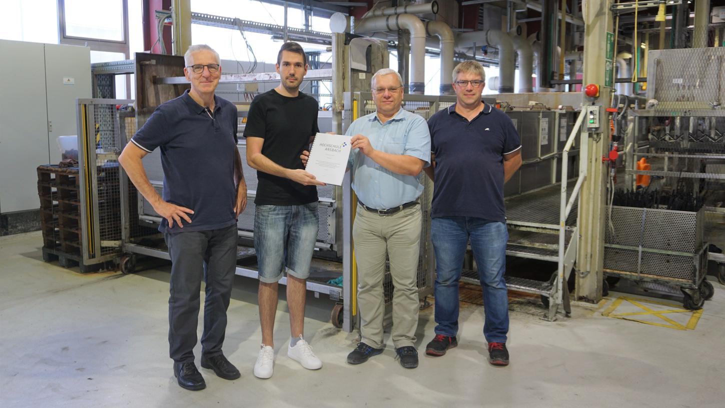 Hochschule Ansbach: Student hilft Fürther Firma beim Energiesparen Hochschule Ansbach: Student hilft Fürther Firma beim Energiesparen