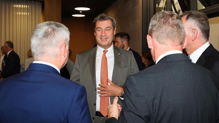 Söder stichelt bei Veranstaltung in Nürnberg gegen Habeck Söder stichelt bei Veranstaltung in Nürnberg gegen Habeck