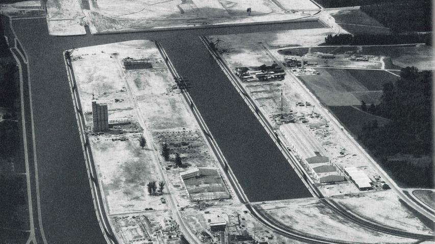 Nach und nach nahm das Gelände Gestalt an. So sah es im Eröffnungsjahr 1972 aus.