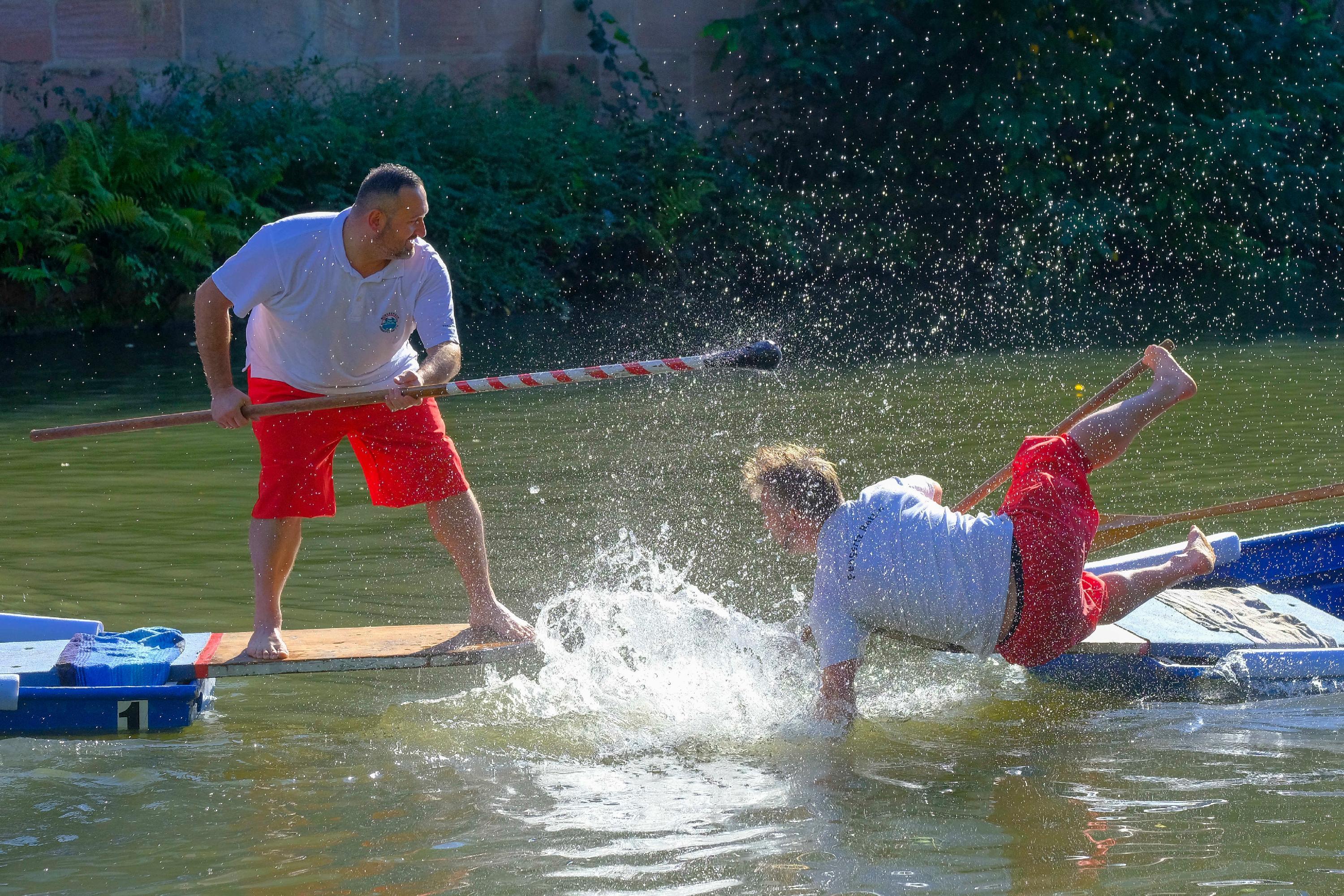 Fischerstechen auf der Pegnitz
