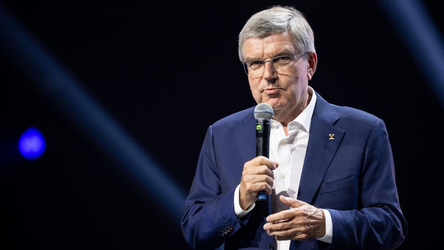 IOC-Präsident Thomas Bach hatte die WM in Italien besucht. IOC-Präsident Thomas Bach hatte die WM in Italien besucht.