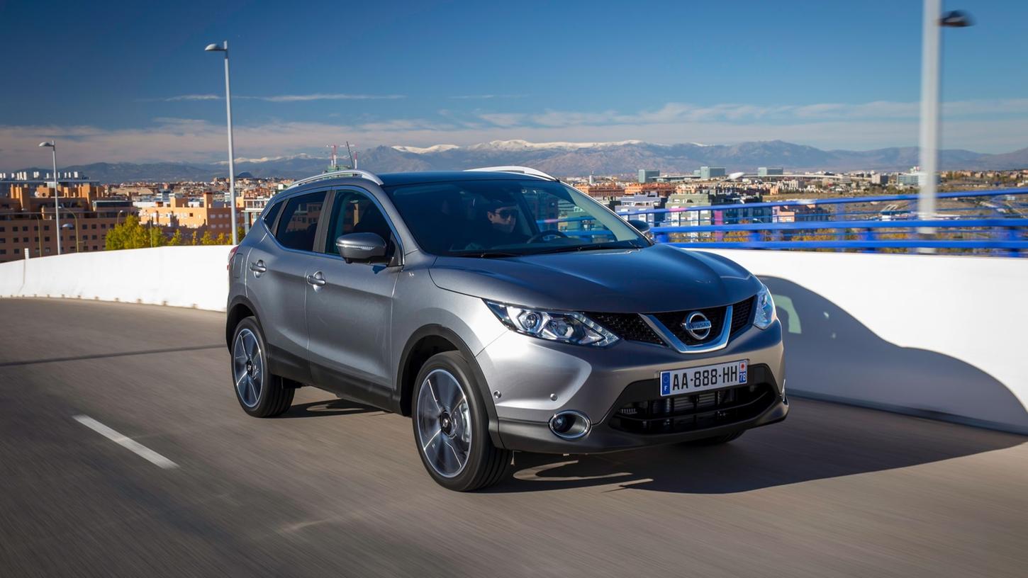 Der Nissan Qashqai (hier ein Modell der 2. Generation) ist seit 2007 auf dem Markt. Der Nissan Qashqai (hier ein Modell der 2. Generation) ist seit 2007 auf dem Markt.