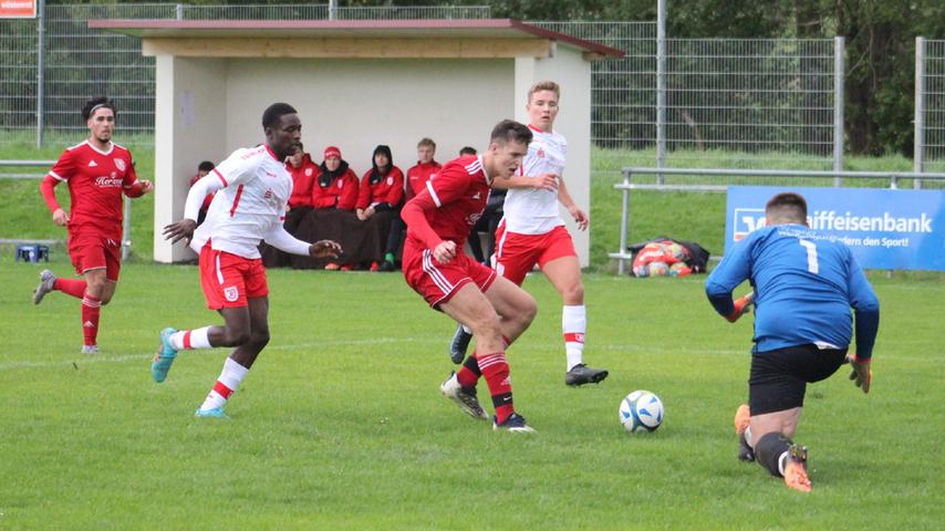 Starker Rückhalt im Tor der Weißenburger U19: Keeper Alen Licina. 