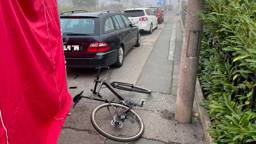 Tödlicher Unfall in Nürnberg: 38-Jähriger Radfahrer von Lkw erfasst