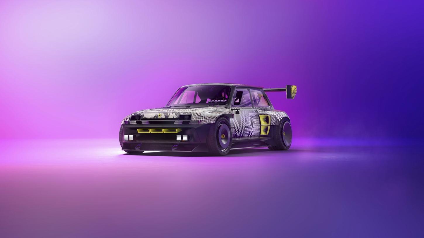 Knalliger Kurvenkünstler: Mit dieser Studie will Renault an den legendären R5 Turbo erinnern und bereits auf das Comeback des R5 als E-Auto einstimmen. Knalliger Kurvenkünstler: Mit dieser Studie will Renault an den legendären R5 Turbo erinnern und bereits auf das Comeback des R5 als E-Auto einstimmen.