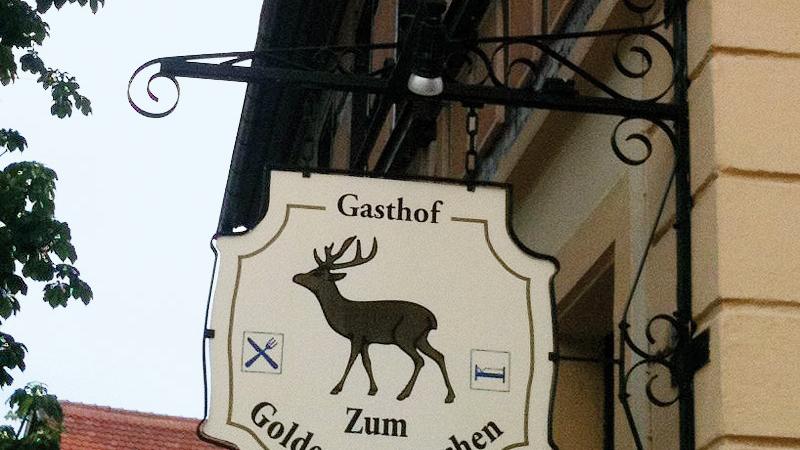 Gasthof zum goldenen Hirschen, Burgbernheim 